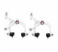 Etrier frein route-fixie patin newton alu blanc peint pour roue 700 (paire)