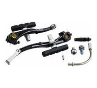 Etrier frein vtt-city v-brake alu sunrace noir arriere 110mm coude 135° noir G