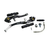 Etrier frein vtt-city v-brake alu noir avant 110mm coude 90°