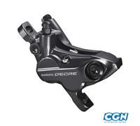 ETRIER FREIN VTT DISQUE HYDRAULIQUE AVANT-ARRIERE SHIMANO DEORE 4 PISTONS NOIR
