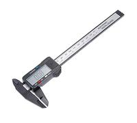 Étrier numérique 6 pouces Étrier électronique Vernier Caliper 100mm Caliper Micromètre Règle numérique Outil de mesure 150mm 0.1mm(150mm black)