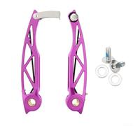 Étrier pliable en alliage d'aluminium pour vélo Dahon P8 Fnhon, comprend des accessoires pour une installation facile (violet) 40,6/50,8/61 cm