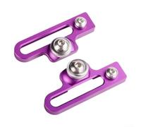 Étrier Rallonge Frein Vélo Pliant 406 451 Léger | Conçu pour vélos pliants, convertit étriers courts en longs, idéal pour roues 406mm et 451mm, fixation standard(Purple)