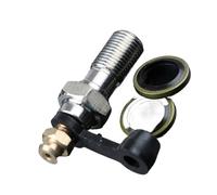 Étriers de frein à disque Vis de purge pour étrier frein moto, boulon banjo M10 x 1,0 mm/1,25 mm, compatible avec Honda, Yamaha, Kawasaki et Suzuki Étrier de frein(Army green)