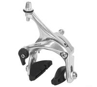 Étriers de frein latéraux à double pivot en aluminium pour vélos de route avec blocs de frein réglables offrant une puissance de freinage constante et une compatibilité avec les jantes (clip arrière