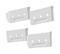 Étriers de gouttière 2x3 Alu Étriers de gouttière 2x3 Alu Étriers | pour aluminium , finition blanche, anti-, pour murs extérieurs, de drainage(8 pcs)