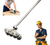 Étriers de positionnement en acier inoxydable pour des mesures précises et un outil de mesure facile pour la coupe du bois, guide d'étrier de précision réglable Four-axis 80cm