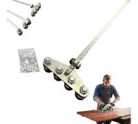 Étriers de Positionnement pour Des Mesures Précises Et Une Coupe Facile du Bois, Guide D'étrier de Précision Réglable pour la Fabrication de Meubles, Rail de Guidage de Bricola Four-axis 60cm/23.62in