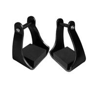 Étriers de sécurité - 1 paire d'outils d'équitation avec coussinet en | Étriers confortables pour écurie en plein air, écurie, ferme, ranch, travail, entraînement, compétition, sentier, loisirs