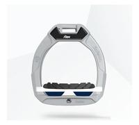 Étriers de sécurité d’équitation Incliné Grip Aluminium/Blanc/Marine enfant Flex-On Safe-On Gris TU