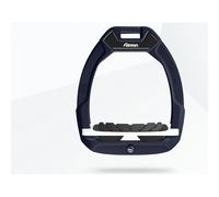 Étriers de sécurité d’équitation Incliné Grip Aluminium/Blanc/Noir Flex-On Safe-On Gris TU