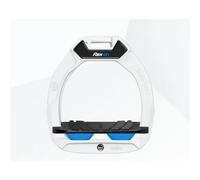 Étriers de sécurité d’équitation Incliné Grip Blanc/Noir/Bleu enfant Flex-On Safe-On Blanc TU