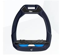 Étriers de sécurité d’équitation Incliné Grip Vert/Noir/Bleu Flex-On Safe-On Vert TU