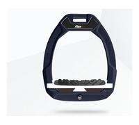 Étriers de sécurité d’équitation Incliné Ultra Grip Aluminium/Blanc/Marron Flex-On Safe-On Gris TU