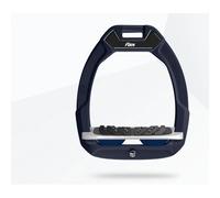Étriers de sécurité d’équitation Incliné Ultra Grip Aluminium/Gris/Marine Flex-On Safe-On Gris TU