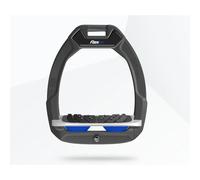 Étriers de sécurité d’équitation Incliné Ultra Grip Anthracite/Gris/Bleu Flex-On Safe-On Gris TU