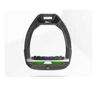 Étriers de sécurité d’équitation Incliné Ultra Grip Anthracite/Gris/Vert Flex-On Safe-On Gris TU