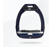 Étriers de sécurité d’équitation Incliné Ultra Grip Bleu/Gris/Marine Flex-On Safe-On Bleu TU