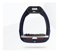 Étriers de sécurité d’équitation Incliné Ultra Grip Bordeaux/Gris/Bordeaux Flex-On Safe-On Rouge TU