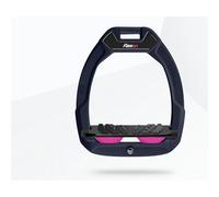 Étriers de sécurité d’équitation Incliné Ultra Grip Marine/Noir/Rose Flex-On Safe-On Bleu TU