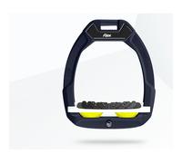 Étriers de sécurité d’équitation Incliné Ultra Grip Marron/Blanc/Jaune Flex-On Safe-On Marron TU