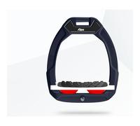 Étriers de sécurité d’équitation Incliné Ultra Grip Marron/Blanc/Rouge Flex-On Safe-On Marron TU