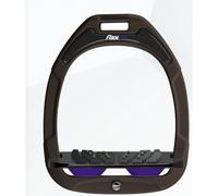 Étriers de sécurité d’équitation Incliné Ultra Grip Marron/Noir/Violet Flex-On Safe-On Marron TU