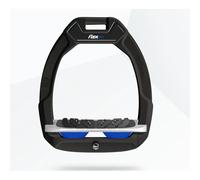 Étriers de sécurité d’équitation Incliné Ultra Grip Noir/Gris/Bleu Flex-On Safe-On Noir TU