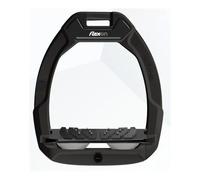 Étriers de sécurité d’équitation Incliné Ultra Grip Noir/Noir/Anthracite Flex-On Safe-On Noir TU