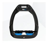 Étriers de sécurité d’équitation Plat Grip Noir/Noir/Bleu Flex-On Safe-On Noir TU