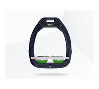 Étriers de sécurité d’équitation Plat Grip Vert/Gris/Vert Flex-On Safe-On Vert TU