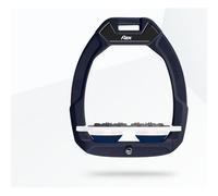 Étriers de sécurité d’équitation Plat Ultra Grip Aluminium/Blanc/Marine Flex-On Safe-On Gris TU
