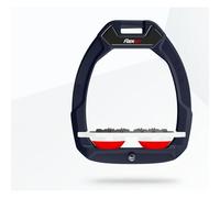 Étriers de sécurité d’équitation Plat Ultra Grip Aluminium/Blanc/Rouge Flex-On Safe-On Gris TU