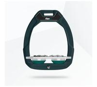 Étriers de sécurité d’équitation Plat Ultra Grip Vert/Gris/Vert Flex-On Safe-On Vert TU