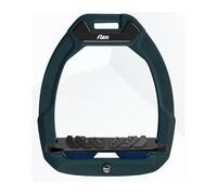 Étriers de sécurité d’équitation Plat Ultra Grip Vert/Noir/Marine Flex-On Safe-On Vert TU