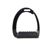 Étriers de sécurité d'équitation HKM Emma Noir 10 cm