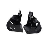 Étriers d'Équitation avec Housse Cage de Promenade - Paire en Aluminium et Cuir PU - 14.5 cm (5.7 in)