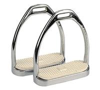 Etrier FEELING Fillis en acier chromé argent 12cm