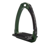 Étriers équitation Acavallo Arena AluPlusVersion 2.0 Vert 12 cm