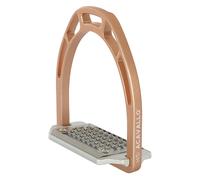 Étriers équitation aluminium Acavallo Arco Evolution Alupro Rose TU
