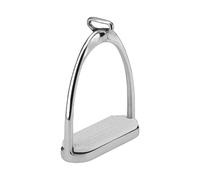 Étriers équitation avec bloc et goupille de pivotante Sprenger Basic Blanc 120 mm