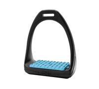 Étriers équitation Compositi Soft Reflex Bleu 12 cm