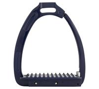 Étriers équitation en aluminium BR Equitation Lavarone Bleu 11 cm