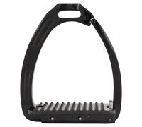 Étriers équitation en aluminium BR Equitation Lavarone Noir 11 cm