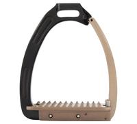 Étriers équitation en aluminium BR Equitation Lavarone Noir 11 cm