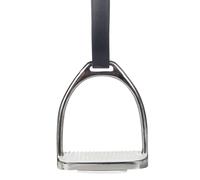Étriers équitation en inox HKM (x2) Gris 10 cm