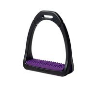 Étriers équitation en polymère Compositi Premium Model Violet 10 cm