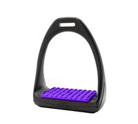 hyjump Compositi Reflex Étrier Fers, adultes 12,1cm anti-chocs, Violet