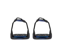 Étriers équitation Freejump Air’s Full Black (plancher 10° œil 30°) Noir TU