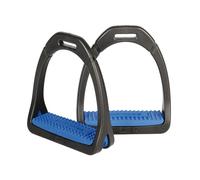 Étriers équitation Harry's Horse Compositi Profile Premium Bleu 12 cm